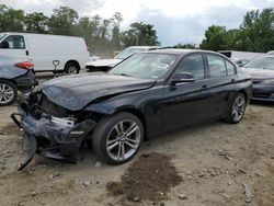 BMW 328 xi Sulev salvage cars for sale: 2014 BMW 328 XI Sulev