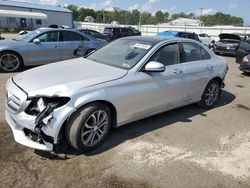 Salvage cars for sale at Pennsburg, PA auction: 2016 Mercedes-Benz C 300 4matic