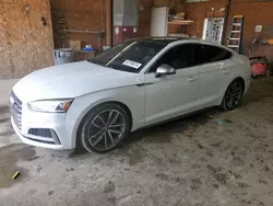 Audi s5/rs5 salvage cars for sale: 2018 Audi S5 Premium Plus