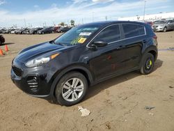 Salvage cars for sale at Brighton, CO auction: 2018 KIA Sportage LX