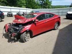 Salvage cars for sale at Center Rutland, VT auction: 2014 Hyundai Elantra SE