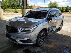 Salvage cars for sale at Gaston, SC auction: 2017 Acura MDX Advance