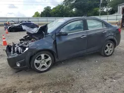 Salvage cars for sale at Chatham, VA auction: 2016 Chevrolet Sonic LTZ