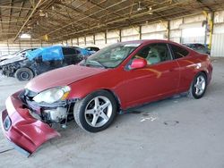 Salvage cars for sale at Phoenix, AZ auction: 2002 Acura RSX