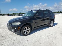 Salvage cars for sale at Arcadia, FL auction: 2008 BMW X5 3.0I