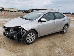 Salvage cars for sale from Copart Temple, TX: 2016 Toyota Corolla L