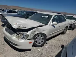 Salvage cars for sale at North Las Vegas, NV auction: 2001 Hyundai Sonata GLS