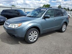 Salvage cars for sale from Copart Lansing, MI: 2012 Subaru Forester 2.5X Premium