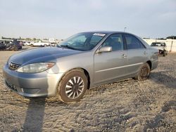 Salvage cars for sale at Sacramento, CA auction: 2005 Toyota Camry LE