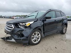 Salvage cars for sale from Copart West Palm Beach, FL: 2017 Ford Escape SE