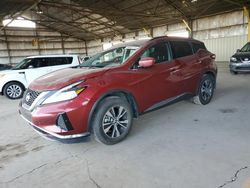 Nissan salvage cars for sale: 2020 Nissan Murano SV