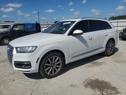 Salvage cars for sale at Lumberton, NC auction: 2018 Audi Q7 Prestige