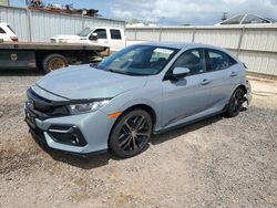 Honda salvage cars for sale: 2021 Honda Civic Sport