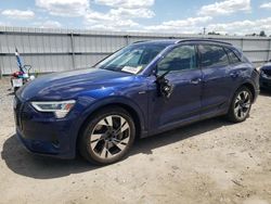 Salvage cars for sale from Copart Fredericksburg, VA: 2021 Audi E-TRON Premium