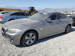 Salvage cars for sale at Mentone, CA auction: 2013 BMW 528 I