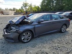 Honda salvage cars for sale: 2019 Honda Accord LX