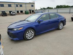 Toyota Camry l salvage cars for sale: 2018 Toyota Camry L