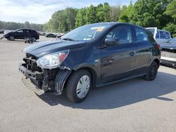 Mitsubishi salvage cars for sale: 2017 Mitsubishi Mirage ES