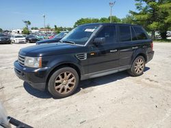 Land Rover Range Rover Sport hse salvage cars for sale: 2008 Land Rover Range Rover Sport HSE