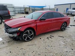 Honda salvage cars for sale: 2021 Honda Accord Sport