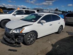 Nissan salvage cars for sale: 2015 Nissan Sentra S