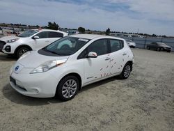 Vehiculos salvage en venta de Copart Antelope, CA: 2015 Nissan Leaf S