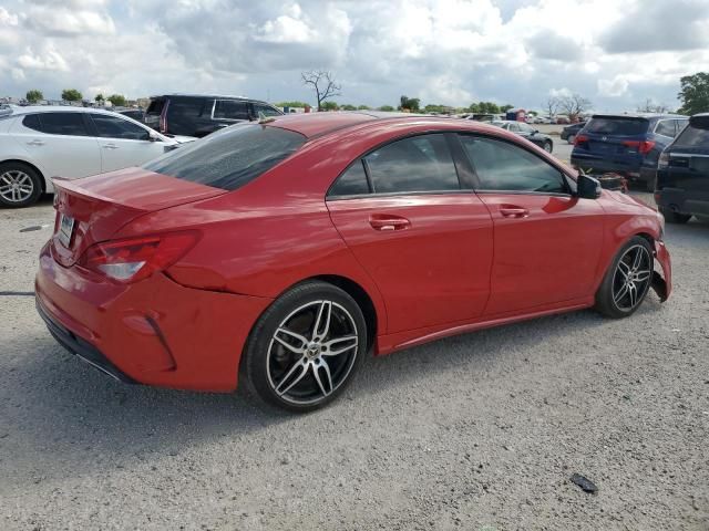 2018 Mercedes-Benz CLA 250