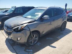 Salvage cars for sale at Grand Prairie, TX auction: 2015 Hyundai Tucson Limited