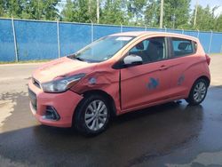 Chevrolet Spark 1LT salvage cars for sale: 2018 Chevrolet Spark 1LT