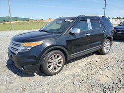 Salvage cars for sale at Tifton, GA auction: 2015 Ford Explorer XLT