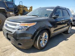 Salvage cars for sale at Dyer, IN auction: 2015 Ford Explorer XLT