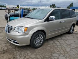 Chrysler Town & Country Touring l Vehiculos salvage en venta: 2016 Chrysler Town & Country Touring L