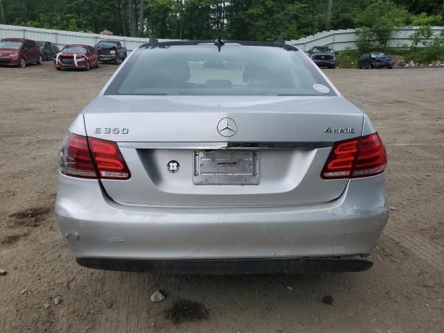 2014 Mercedes-Benz E 350 4matic