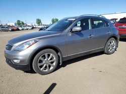 Salvage cars for sale from Copart Rocky View County, AB: 2008 Infiniti EX35 Base