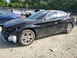 Infiniti salvage cars for sale: 2018 Infiniti Q50 Luxe