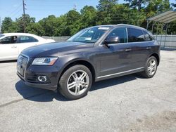 Salvage cars for sale at Gaston, SC auction: 2016 Audi Q5 Premium Plus