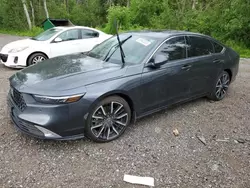 Salvage cars for sale at Cookstown, ON auction: 2023 Honda Accord Touring Hybrid