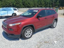 Jeep Cherokee Sport salvage cars for sale: 2014 Jeep Cherokee Sport