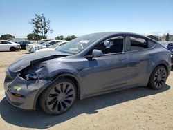 Salvage cars for sale at San Martin, CA auction: 2022 Tesla Model Y