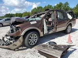 Salvage cars for sale at Houston, TX auction: 2012 Ford Expedition EL XLT