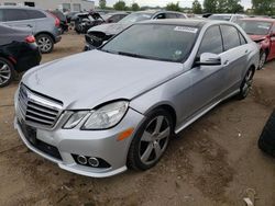 Salvage cars for sale from Copart Elgin, IL: 2010 Mercedes-Benz E 350 4matic