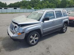 Salvage cars for sale at Assonet, MA auction: 2016 Jeep Patriot Latitude