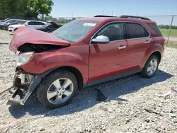 Salvage cars for sale at Cicero, IN auction: 2015 Chevrolet Equinox LT