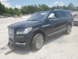 Lincoln Navigator salvage cars for sale: 2020 Lincoln Navigator L Reserve