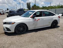 Salvage cars for sale at Miami, FL auction: 2022 Honda Civic Sport