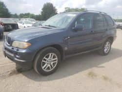 BMW x5 3.0i salvage cars for sale: 2005 BMW X5 3.0I