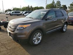 Salvage cars for sale from Copart Denver, CO: 2015 Ford Explorer Limited