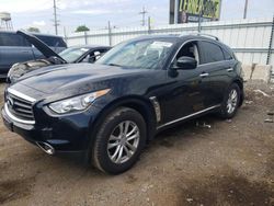 Vehiculos salvage en venta de Copart Chicago Heights, IL: 2013 Infiniti FX37