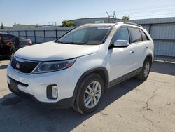 Salvage cars for sale at Bakersfield, CA auction: 2015 KIA Sorento LX