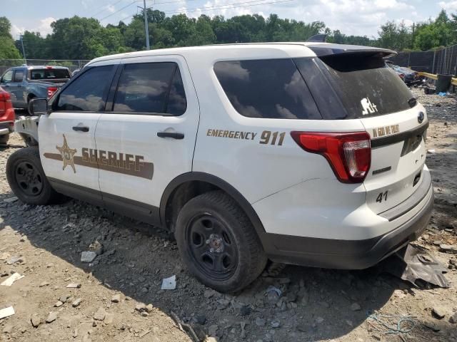 2018 Ford Explorer Police Interceptor